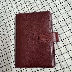 A6 Personal Planner Burgundy